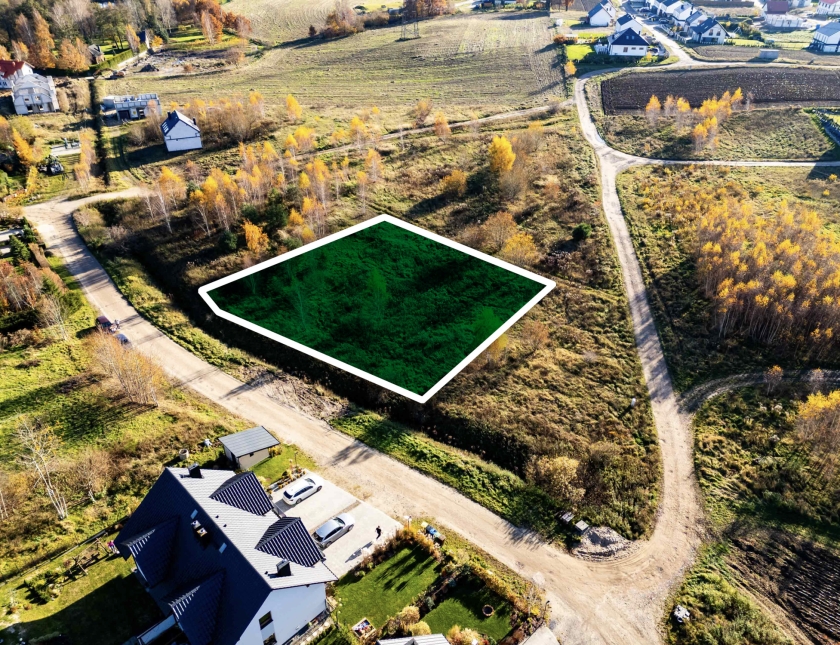Dwie działki budowlane 1726m2 | Pępowo