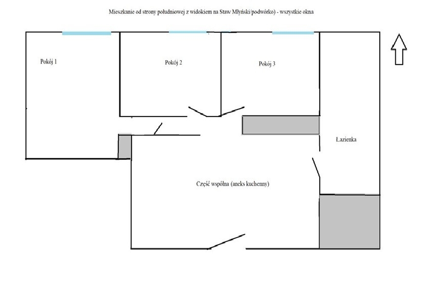 3 pokoje | Do remontu | Garaż | Oliwa