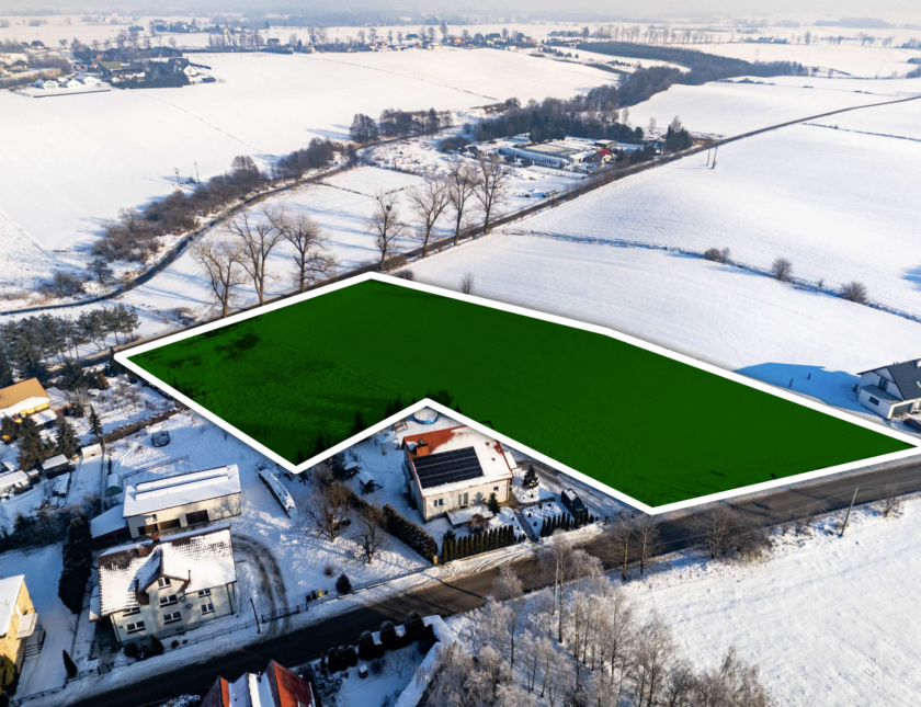 Działka z potencjałem w Starej Kiszewie.