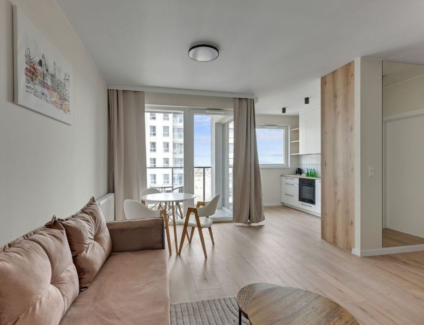 2 pokojowe mieszkanie z widokiem Gdańsk Letnica