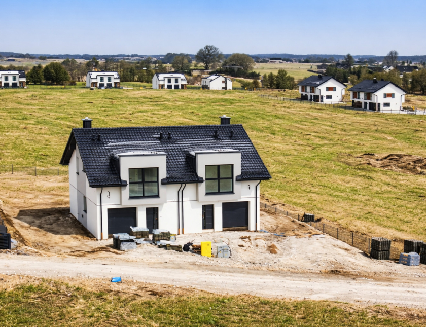 Połówka bliźniaka 15 minut od Gdańska.