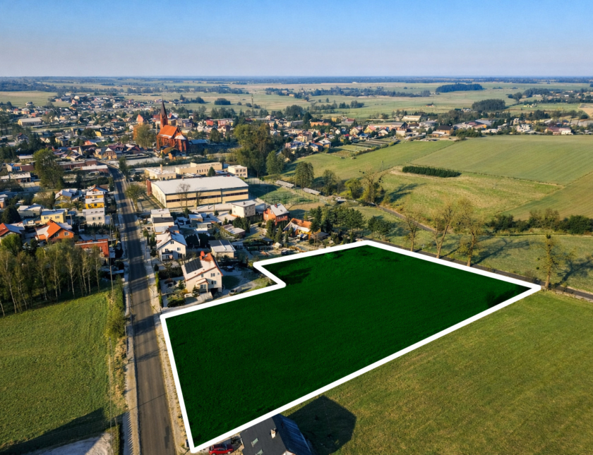 Działka z potencjałem w Starej Kiszewie.