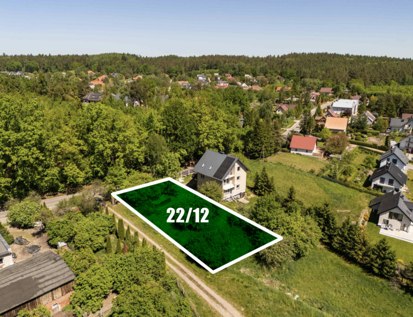 Działka budowlana 726 m² – Otomin, ul. Słoneczna